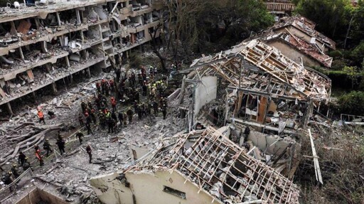 approximately 15,000 Israeli settlers were forced to evacuate their units due to damages caused by Iranian retaliatory operations